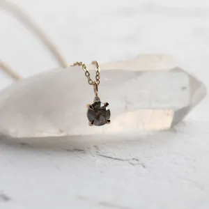 Salt and pepper and classic diamond pendant SPARK Thumbnail