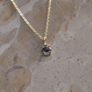 Salt and pepper and classic diamond pendant SPARK Thumbnail
