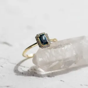 Radiant cut lab grown diamond ring MILLIE Thumbnail