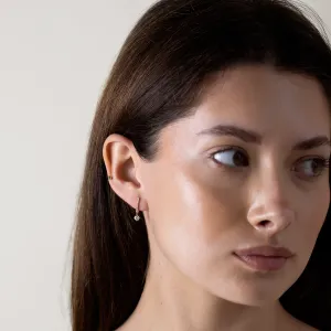 Hoop lab grown diamond earrings SPARIA Thumbnail