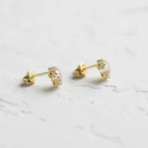 Lab grown diamond stud earrings AMOREA Thumbnail