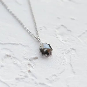 Salt and pepper diamond art deco pendant ARTIS Thumbnail