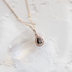 Green lab-grown diamond pendant EDWINE Thumbnail