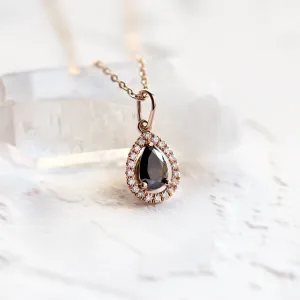 Green lab-grown diamond pendant EDWINE Thumbnail