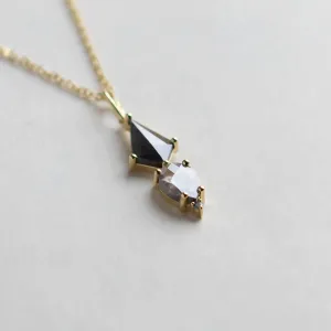Extravagant salt and pepper diamond necklace SIGNATURE Thumbnail