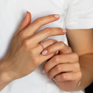 Rainbow sapphire ring MOSAIC