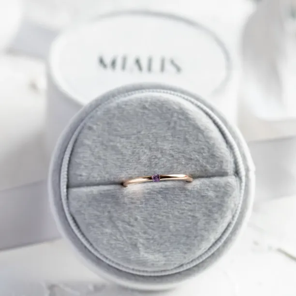 Lavender sapphire ring HAIMEE Image