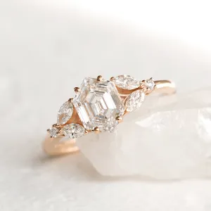 Unique lab-grown diamond engagement ring CAIRA Thumbnail