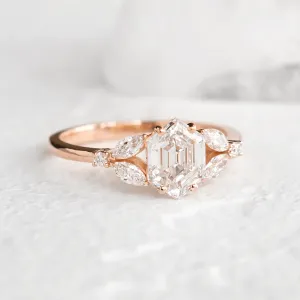 Unique lab-grown diamond engagement ring CAIRA Thumbnail