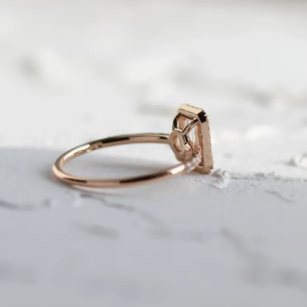 Luxury lab-grown diamond engagement ring CELESTE Image