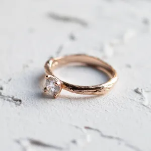 Twig moissanite engagement ring DREMIE Thumbnail