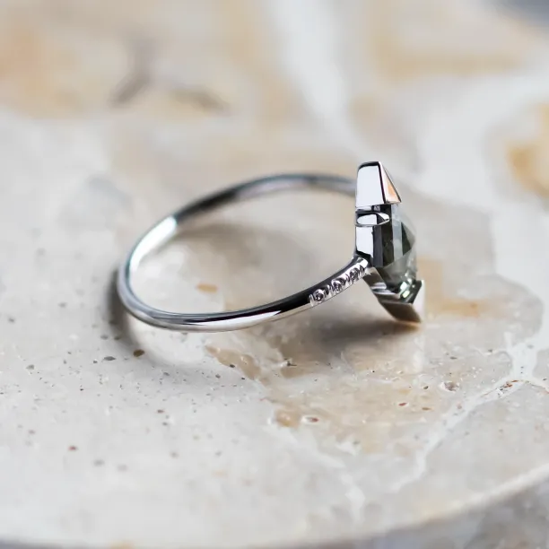 Kite salt and pepper diamond engagement ring KYLEEN Image
