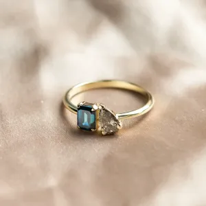 Toi et Moi lab grown diamond ring DOLORES Thumbnail