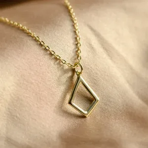 Gold kite necklace CLAUDIA Thumbnail