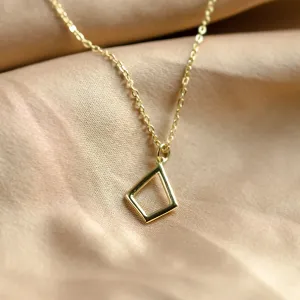 Gold kite necklace CLAUDIA Thumbnail