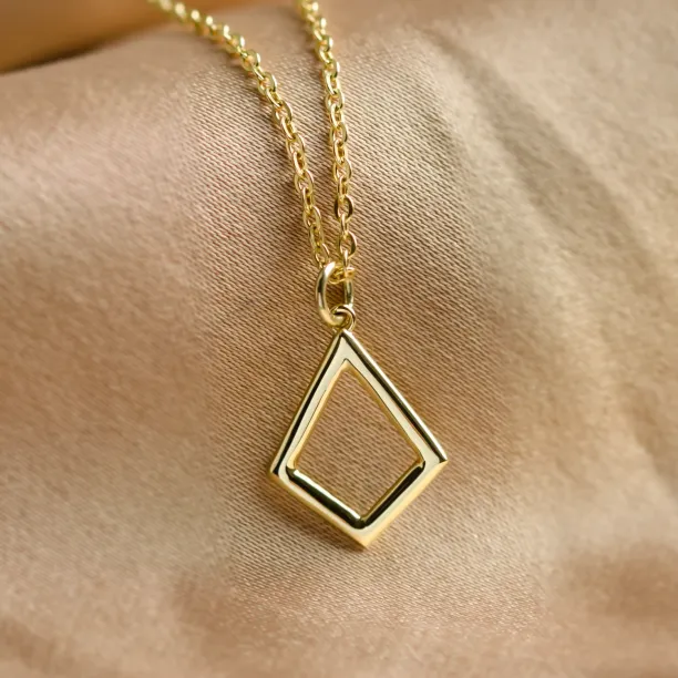 Gold kite necklace CLAUDIA Image