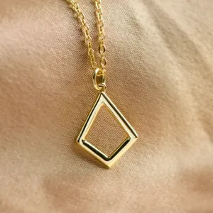 Gold kite necklace CLAUDIA