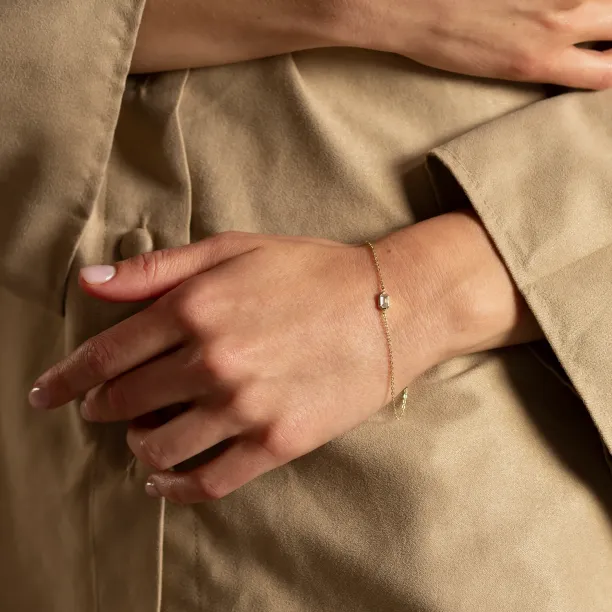 Salt and pepper diamond bracelet NAYA Image