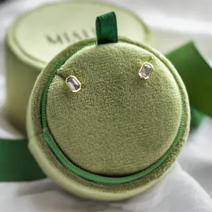 Salt and pepper diamond stud earrings NYLA Thumbnail