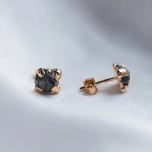 Natural untreated raw diamond earrings CORDELIA Thumbnail