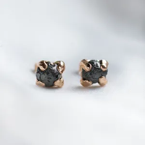 Natural untreated raw diamond earrings CORDELIA Thumbnail