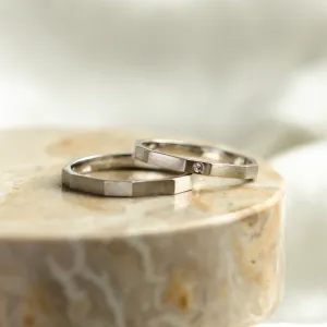 Alternative wedding rings with diamond DENZEL Thumbnail
