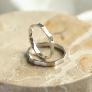 Alternative wedding rings with diamond DENZEL Thumbnail