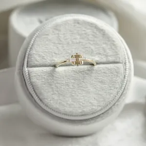 Baguette cut moissanite ring VANE Thumbnail