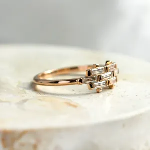 Baguette moissanite ring VANCE Thumbnail