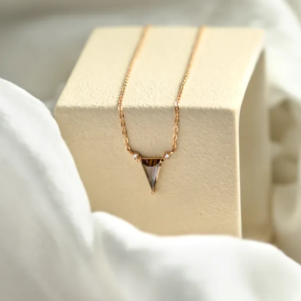 Lab grown brown diamond necklace TIM Image