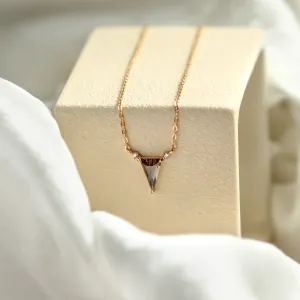 Lab grown brown diamond necklace TIM Thumbnail
