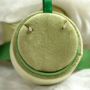 Minimalist earrings with marquise diamonds ANTO Thumbnail