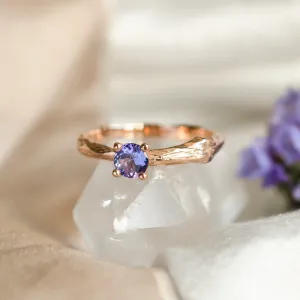 Tanzanite gold tree branch ring DREMIS Thumbnail