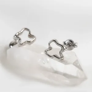 Irregular unique diamond earrings CLAUDINE Thumbnail