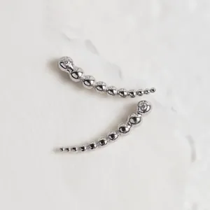Crawler earrings with diamonds MONIQUE Thumbnail