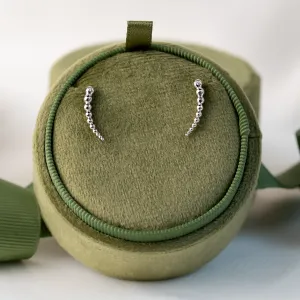 Crawler earrings with diamonds MONIQUE Thumbnail