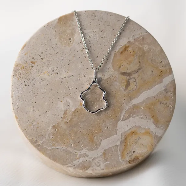 Minimalist diamond necklace DOMINIQUE Image