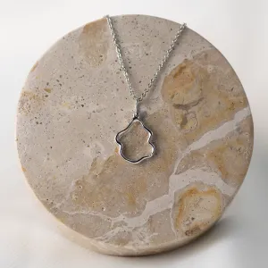 Minimalist diamond necklace DOMINIQUE Thumbnail