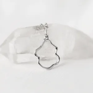 Minimalist diamond necklace DOMINIQUE