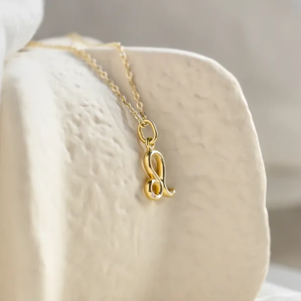 Original necklace with diamond LEO Image