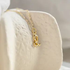 Original necklace with diamond LEO Thumbnail