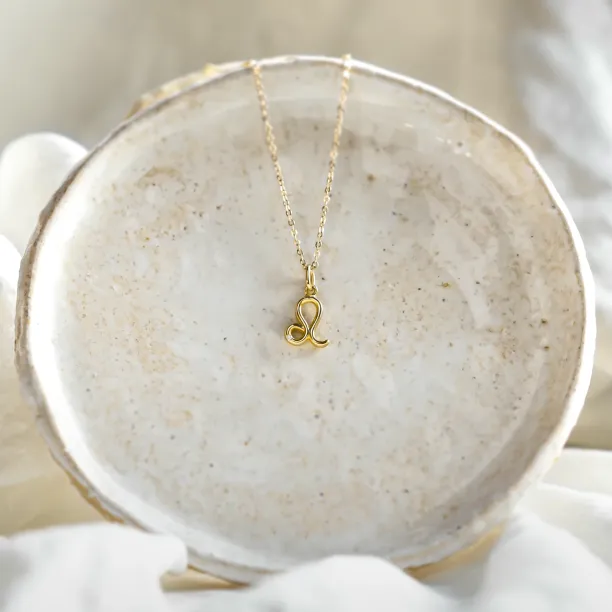 Original necklace with diamond LEO Image