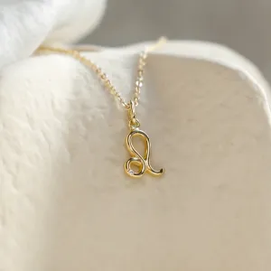 Original necklace with diamond LEO Thumbnail