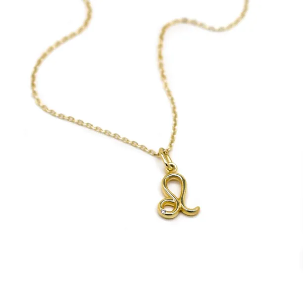 Original necklace with diamond LEO Image