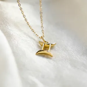 Original diamond necklace GEMINI Thumbnail