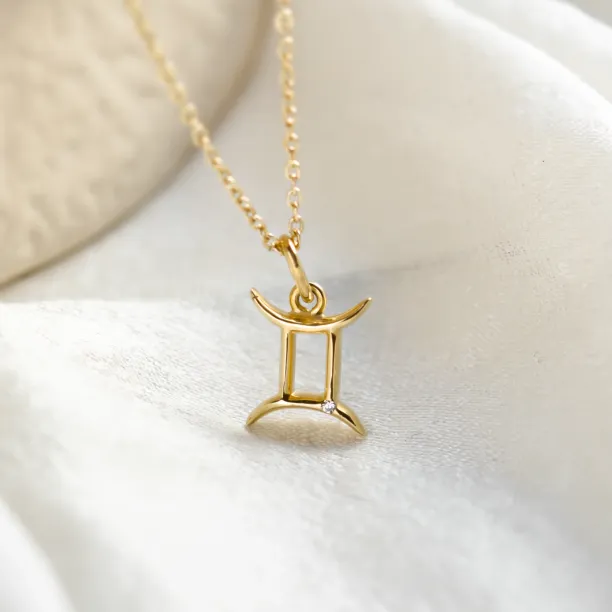 Original diamond necklace GEMINI Image