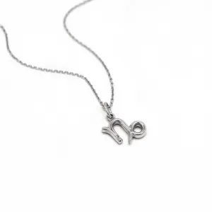 Gold diamond pendant CAPRICORN Thumbnail