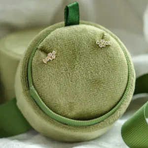 Diamond cluster earrings ELIN Thumbnail