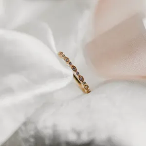 Vintage eternity ring with lab-grown diamonds RIGA Thumbnail