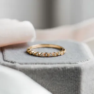 Vintage eternity ring with lab-grown diamonds RIGA Thumbnail